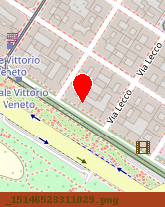 posizione della ERBORISTERIA PARAFARMACIA VITTORIO VENETO
