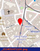 posizione della LA BOTTEGA DEL TIMBRO SAS DI NASO FLAVIO