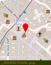 posizione della LA PICCOLA GIOIELLERIA DEL CORSO MAGENTA 22 SRL