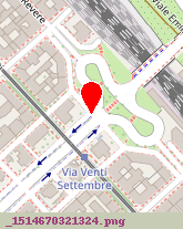 posizione della CONDOMINIO DI V REVERE 11