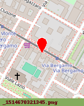 posizione della CONDOMINIO DI VIA BERGAMO 12