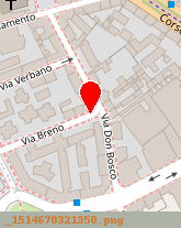 posizione della CONDOMINIO DI VIA BRENO