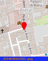 posizione della CONDOMINIO DI VIA BRERA 11