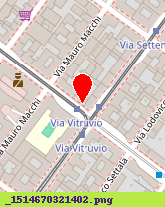 posizione della CONDOMINIO DI VIA VITRUVIO 38