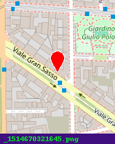 posizione della CONDOMINIO VIALE GRAN SASSO 11