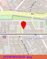 posizione della CONDOMINIO VIALE SABOTINO 15