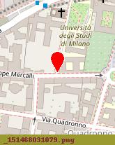 posizione della UNIVERSITA DEGLI STUDI DI MILANO