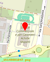 posizione della ISTITUTO TECNICO STATALE COMMERCIALE E PER GEOMETRI ACHILLE MAPELLI