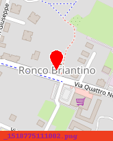 posizione della MUNICIPIO DI RONCO BRIANTINO