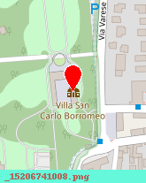 posizione della VILLA SAN CARLO BORROMEO SRL