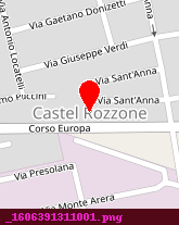 posizione della PARROCCHIA DI CASTEL ROZZONE