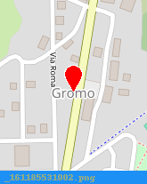 posizione della HOTEL RISTORANTE GROMO