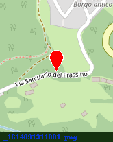 posizione della SANTUARIO DEL FRASSINO