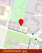 posizione della CHRIS IMMOBILIARE SRL