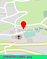 posizione della COMUN E DI CAPOVALLE