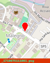 posizione della MUNICIPIO DI MALEGNO