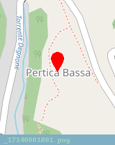 posizione della COMUNE DI PERTICA BASSA