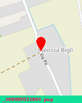 posizione della RISTORANTE PONTE PO