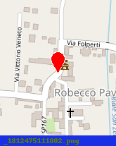 posizione della MUNICIPIO DI ROBECCO PAVESE