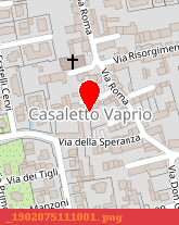 posizione della COMUNE DI CASALETTO VAPRIO