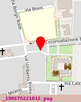 posizione della VILLA LUIGI