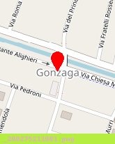 posizione della SUPER CONAD GONZAGA (SNC)