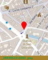 posizione della FARMACIA SAN GIORGIO DI DR PEDRETTI PAOLO