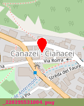 posizione della BAR RISTORANTE CIAMPAC