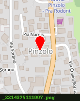 posizione della MUNICIPIO DI PINZOLO