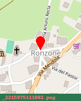 posizione della COMUNE DI RONZONE