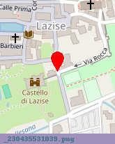 posizione della RISTORANTE AL CASTELLO SRL