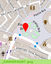 posizione della OSTERIA DEL BUGIARDO