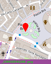 posizione della OSTERIA DI FUORI PORTA