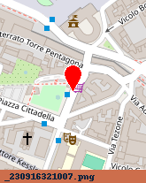 posizione della PARKING CITTADELLA (SNC)