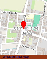 posizione della SCUOLA MEDIA STATALE DI CAMPIGLIA DEI BERICI