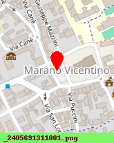 posizione della PARROCCHIA DI MARANO VICENTINO