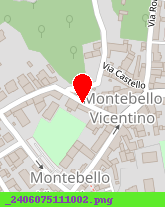 posizione della MUNICIPIO DI MONTEBELLO VICENTINO