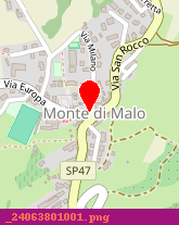 posizione della SCUOLA ELEMENTARE DI MONTE DI MALO