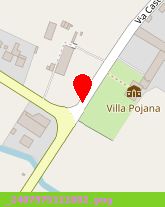 posizione della VILLA POJANA AB CUSTODE