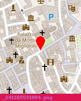 posizione della ANTICA TRATTORIA TRE VISI