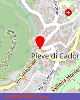 posizione della CLUB ALPINO ITALIANO SEZIONE DI PIEVE DI CADORE