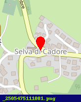 posizione della MUNICIPIO DI SELVA DI CADORE