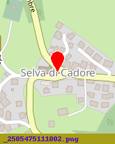 posizione della MUNICIPIO DI SELVA DI CADORE