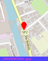 posizione della STAZIONE DI SERVIZIO T 2 AUTOSERVICE SNC
