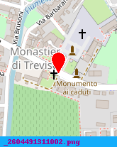 posizione della PARROCCHIA S MARIA ASSUNTA IN MONASTIER DI TREVISO