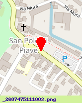 posizione della PRO LOCO DI SAN POLO DI PIAVE