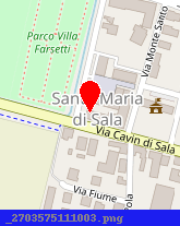 posizione della MUNICIPIO DI S MARIA DI SALA