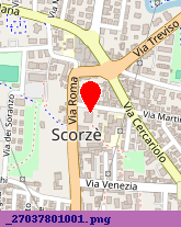 posizione della COMUNE DI SCORZE-