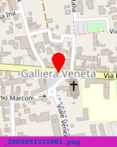 posizione della PARROCCHIA DI GALLIERA