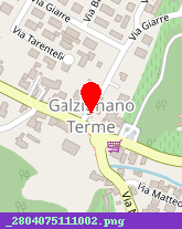 posizione della COMUNE DI GALZIGNANO TERME